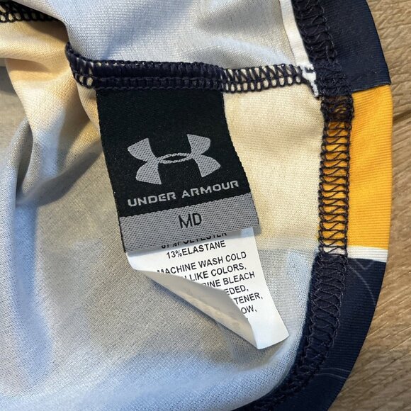 Women's Under Armour Titans Running Singlet SZ MEDIUM Racerback Track Blue - Picture 6 of 8